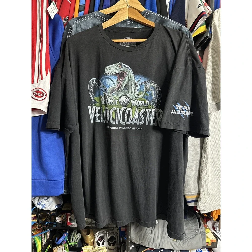 Universal Studios Orlando Resort Jurassic World Velocicoaster Shirt Size 3XL - Picture 7 of 7